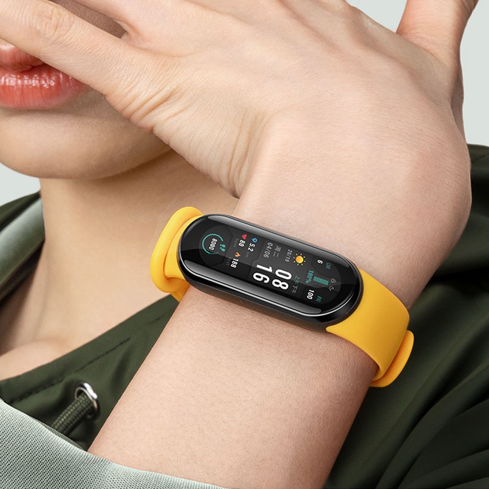 Le Mi band 6 Xiaomi GLOBAL, écran RETINA et mesure SPO² à 33€99 @ Amazon (testé)