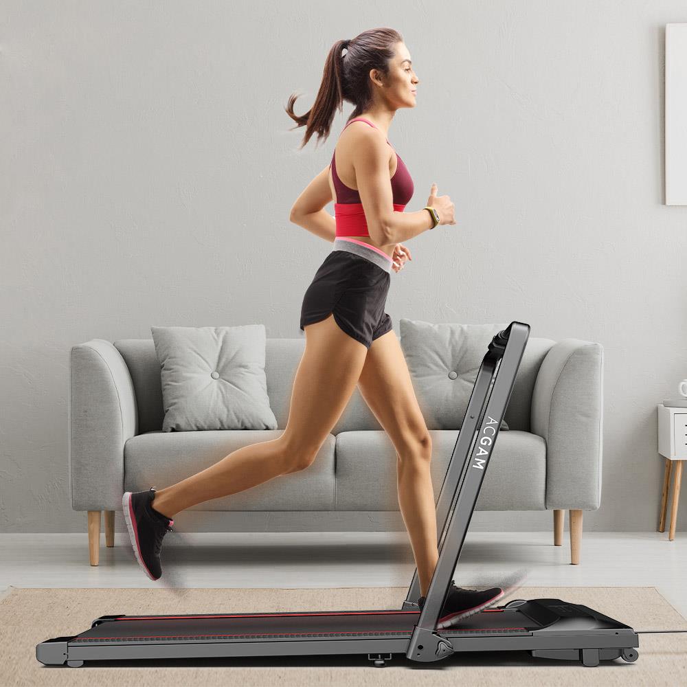 Le tapis de marche et de course ACGAM T02P avec barre de maintien à 258€ Stock EU