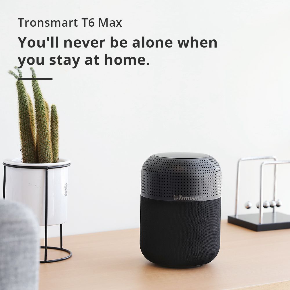 L'enceinte Tronsmart Element T6 Max, IPX5, batterie, son 360° à 53€ stock EU