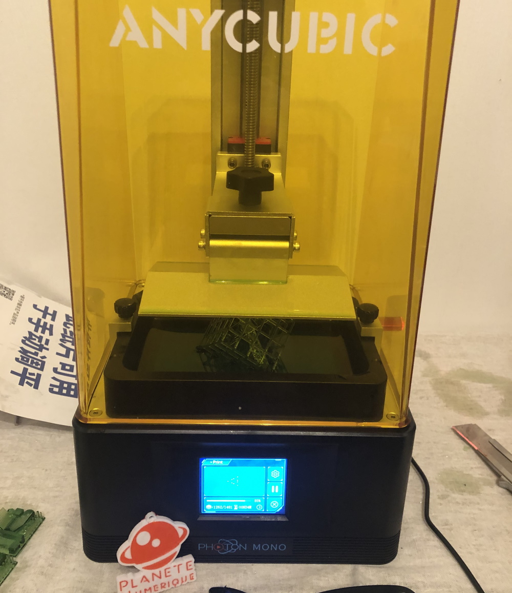 Imprimante 3D résine ANYCUBIC Photon Mono HD à 125€ Stock Europe