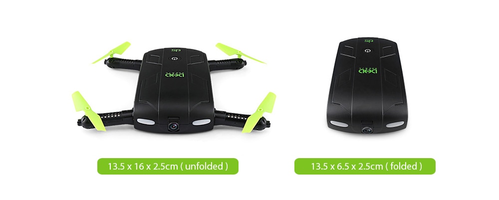 Mini Drone DHD D5 , pliable, wifi avec caméra pour 17€67 STOCK EUROPE
