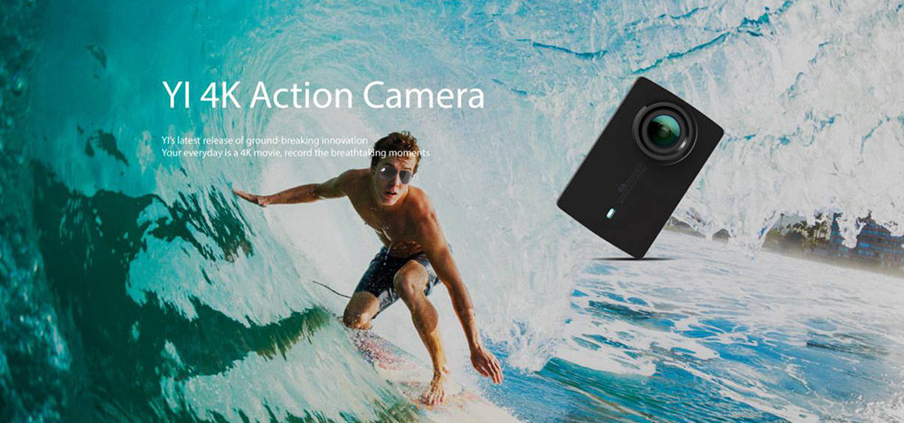 La nouvelle caméra Sport Xiaomi YI 4K ultraHD disponible chez Amazon (testée)