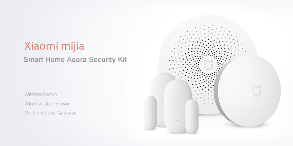 Pack domotique Alarme Xiaomi Smart Home Aqara 4 en 1 à 44€00 (testé)