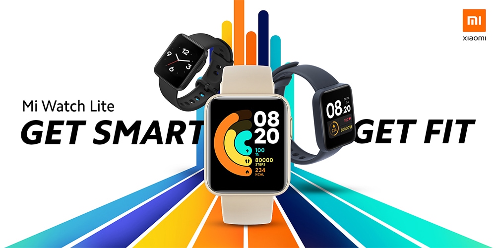 La smartwatch avec GPS Xiaomi Mi Watch lite à 47€99, la Xiaomi Smart Bulb à 11€99