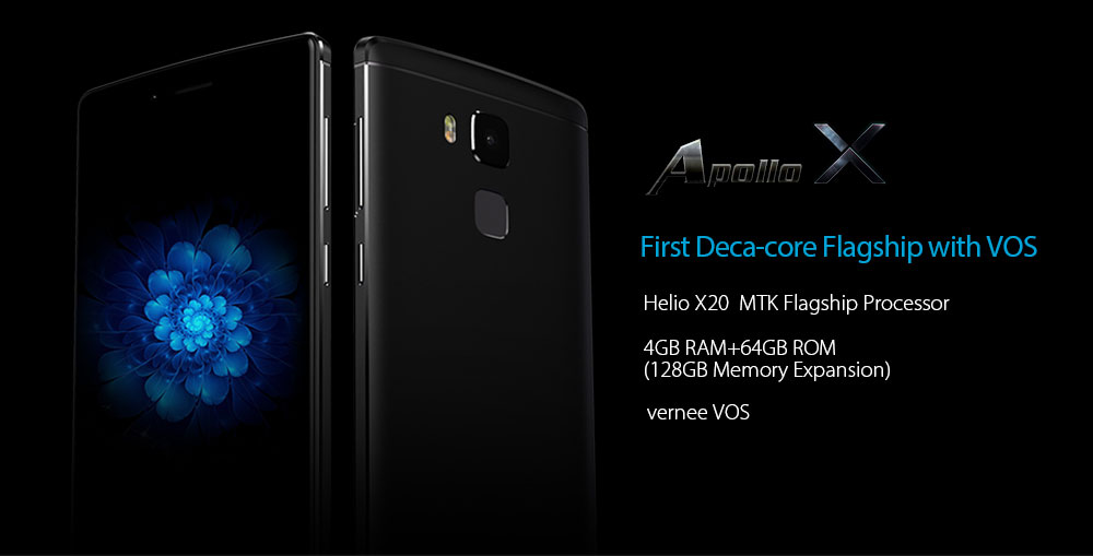 Le smartphone Vernee Apollo X Helio X20 4GO/G4GO à 151€29 [En Test]