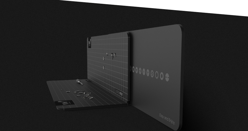 Xiaomi Wowstick Wowpad, le Support de vis magnétique à 2€24
