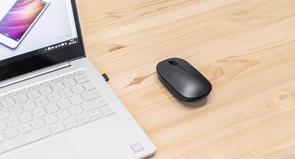 Souris Xiaomi sans fil noire 8€44