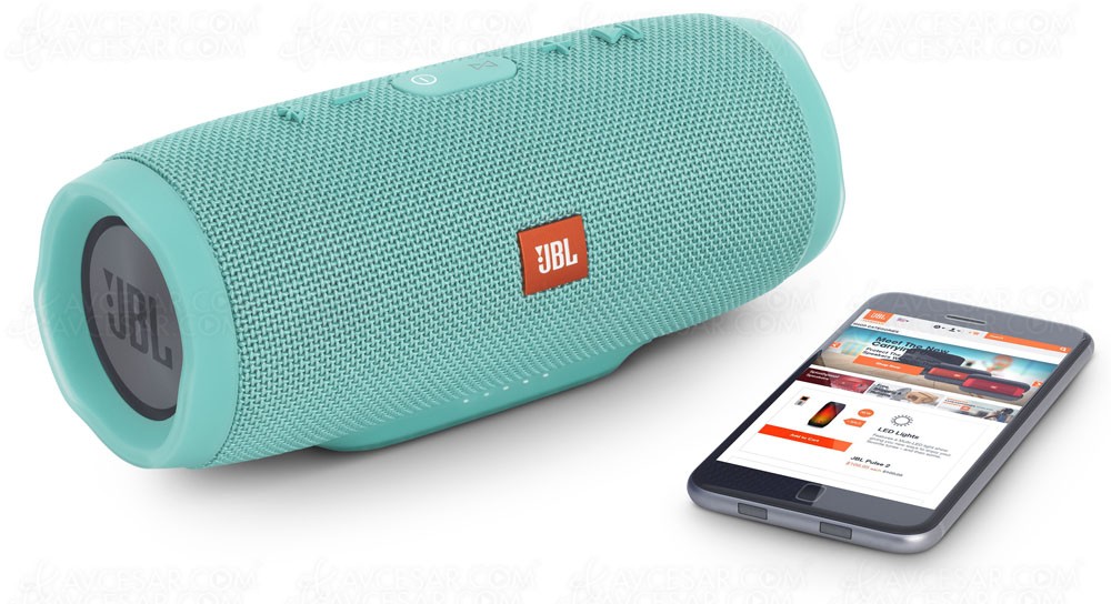 JBL Charge 2+, l'enceinte bluetooth qui charge à 40€ !