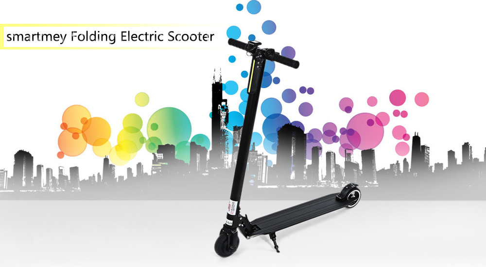 Trottinette électrique premier prix Smartmey T5 à 204€69