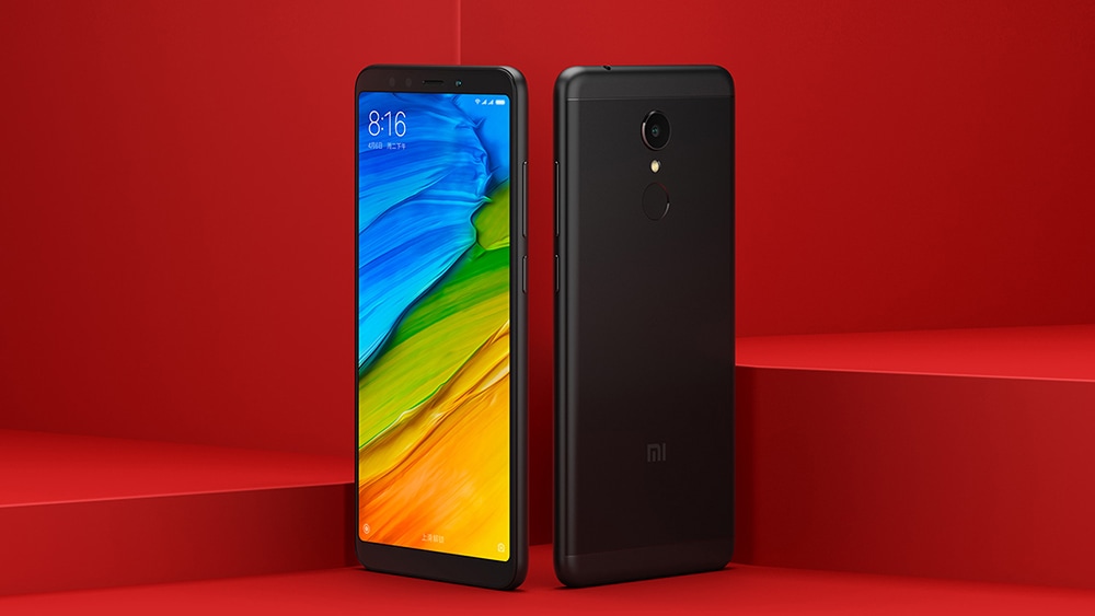 Le Xiaomi REDMI 5, 5,7 pouces 18:9 Snapdragon 425 noir à 95€70