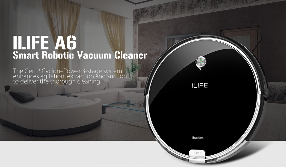 ILIFE A6, le nouvel aspirateur du leader brosse plastique à 187€49 @ Amazon [test publié]
