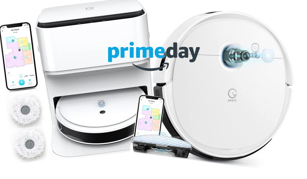 Les Aspirateurs Robots YEEDI en Promotion pour le PRIME DAY