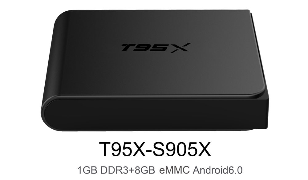 TV BOX 4K SUNVELL T95X, Android 6 et AMLOGIC S905X À 26€