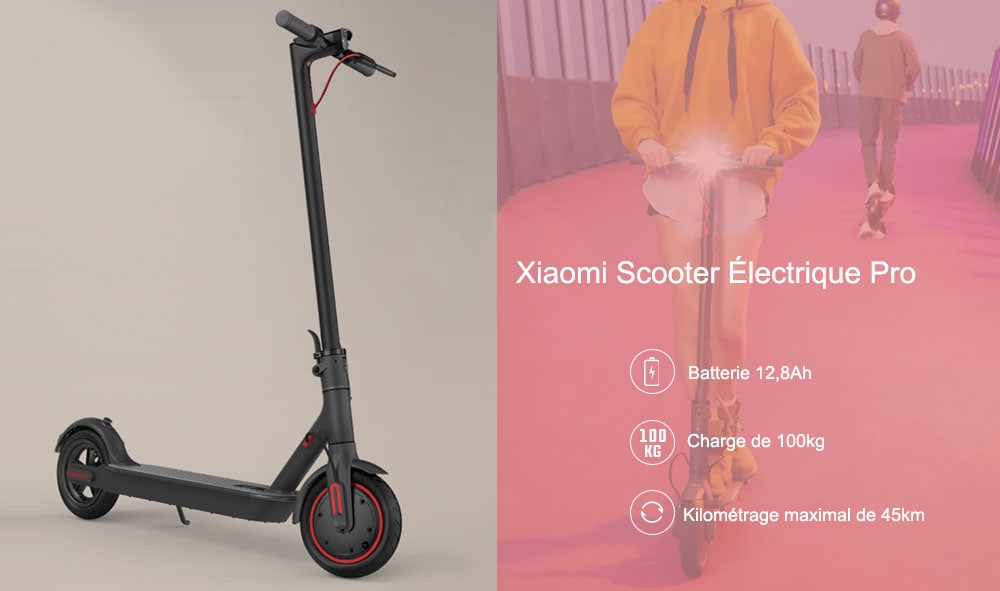 Trottinette Xiaomi M365 PRO, 50% d'autonomie en plus, 410€ stock Europe