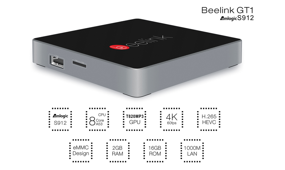 Lecteur multimédia Beelink GT1, la valeur sure Android et 4K à 38€64 [En Test]