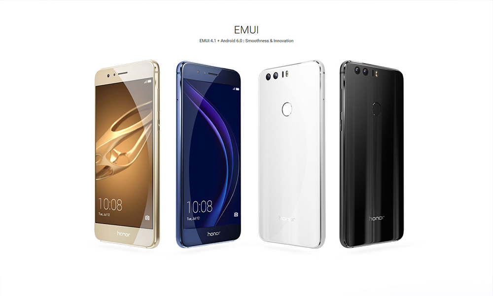 Smartphones HUAWEI Honor 8, Honor 6X et Mate 9 en promotion 
