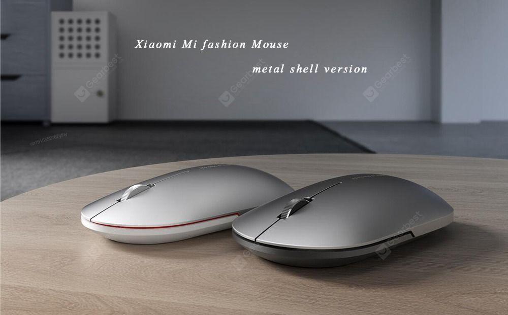 Souris Xiaomi métal Fashion Bluetooth et radio USB à 16€