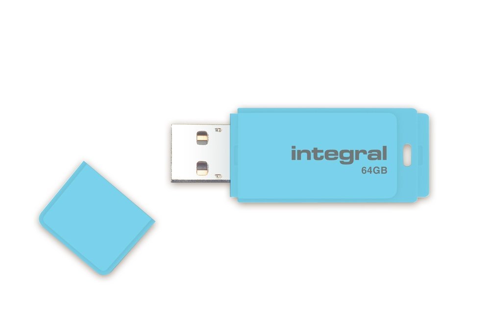 Clé USB 64GO Intégral NEON 21.99 livrée