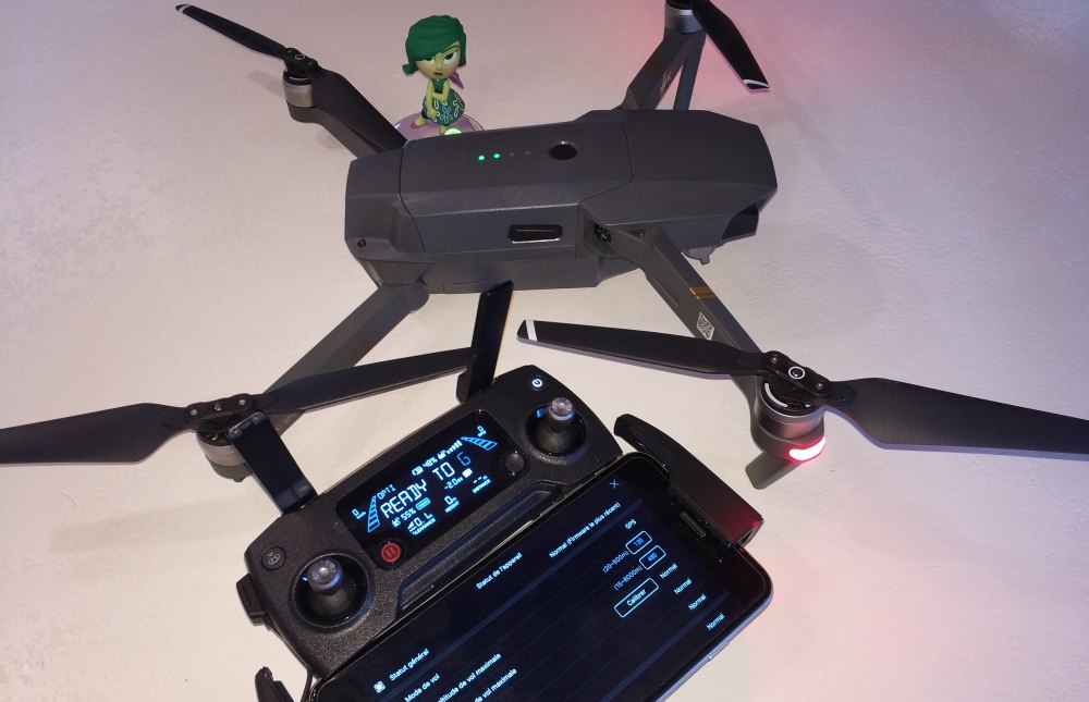 Drone DJI Mavic Pro, pliable et 4K, standard à 765€ Stock Europe [testé 5 étoiles]