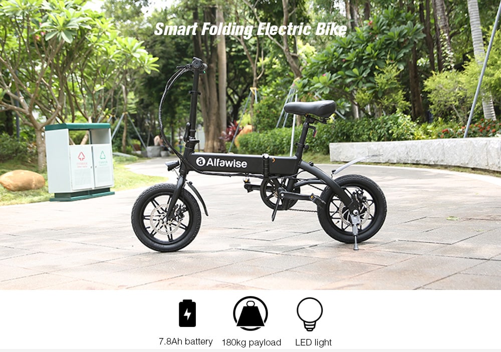 Vélo électrique pliant Adulte Alfawise X1 YINYU14 (évolution Fiido D1) à 386€76 