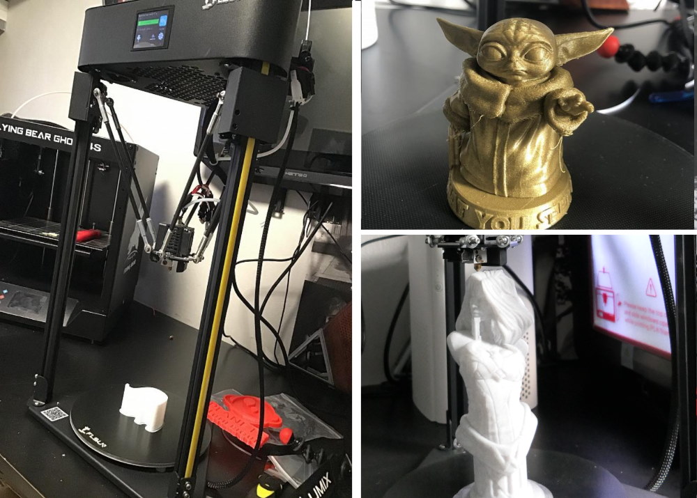 L'imprimante 3D Flsun Q5, DELTA, nivellement automatique, testée 5 étoiles, 184€ stock Europe