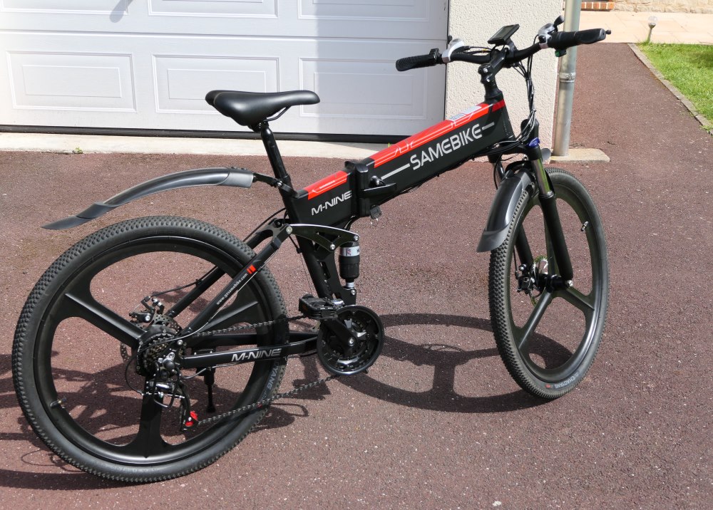 Vélo électrique Samebike L026, adulte pliant roue 26 pouces, 21 Vitesses Shimano à 747€ Stock Europe