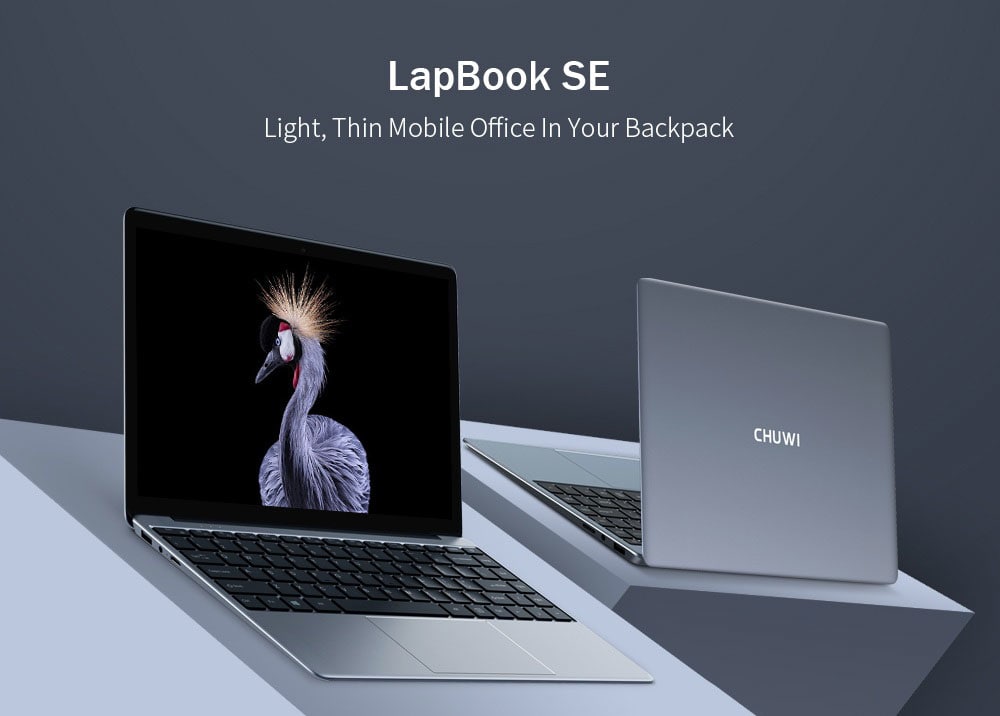 Chuwi LapBook SE Notebook, Gemini Lake N4100, 4GO/64GO à 252€ (270€ avec SSD 128GO)