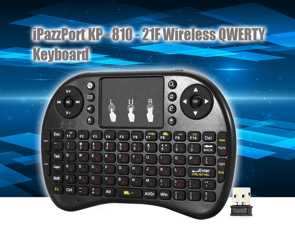 Mini Clavier sans fil avec Touchpad idéal boîtier Android 7€32
