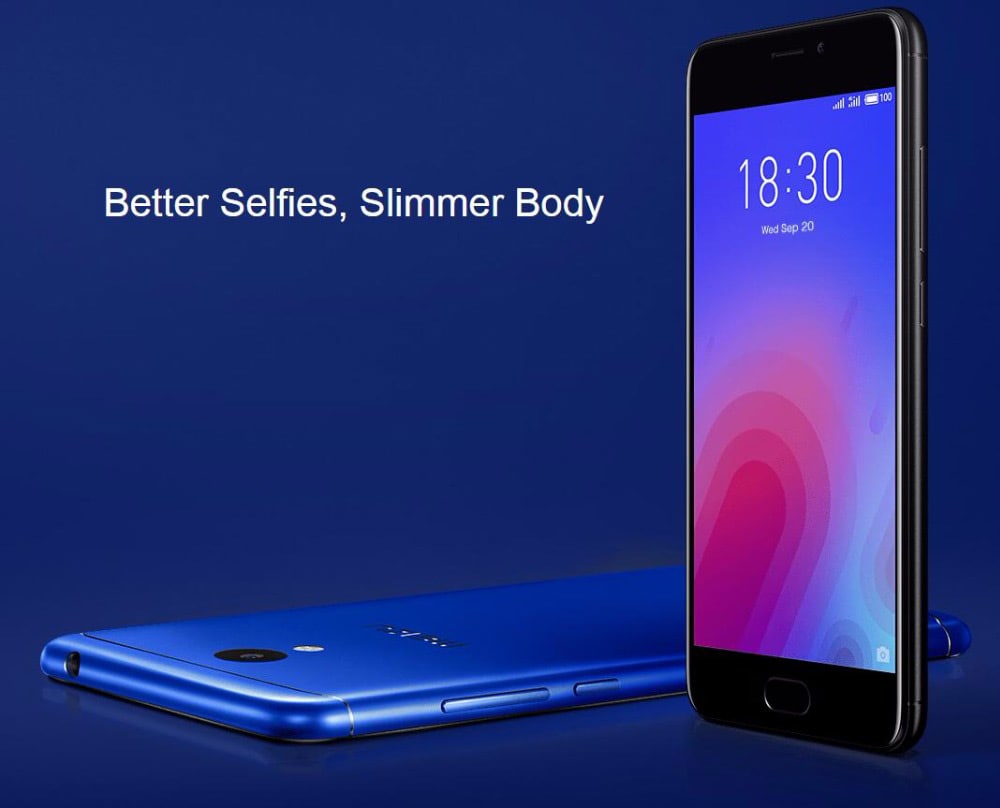 Smartphone Meizu M6, 5.2 pouces 3Go/32 Go à 99€96