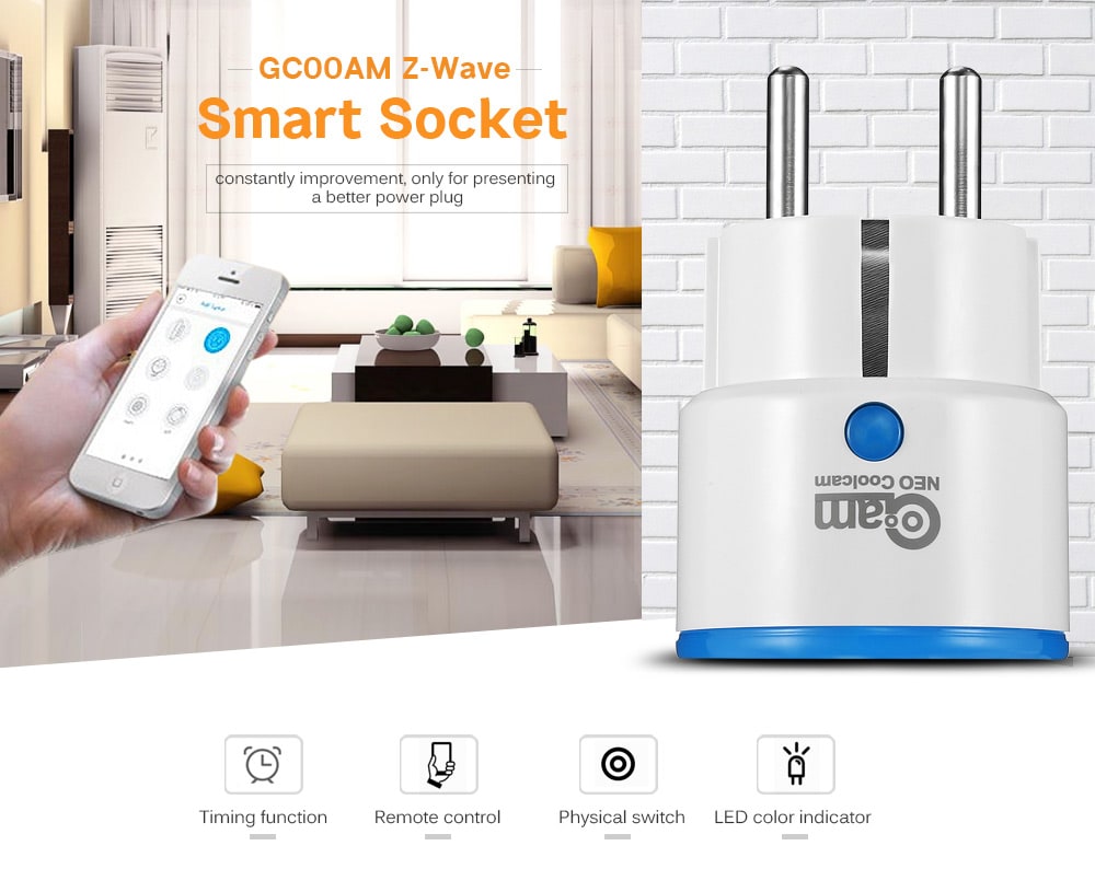 Prise secteur Z-Wave GC00AM NAS - WR01ZE à 21€48