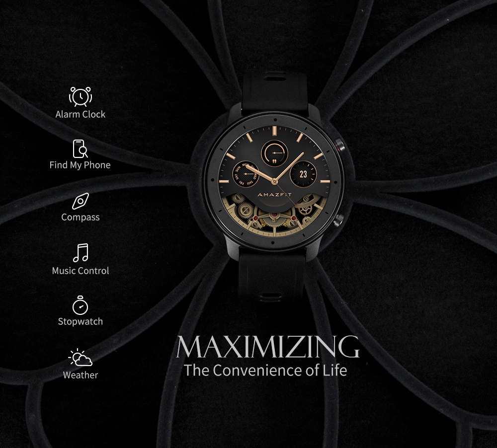 Amazfit GTR Lite 47 mm, la référence en Smartwatch version économique à 55€99 @ Cdiscount