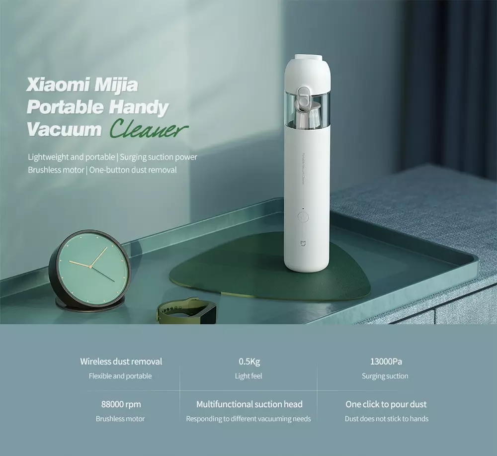 Aspirateur à main Xiaomi Mi Vacuum Cleaner Mini à 19€99