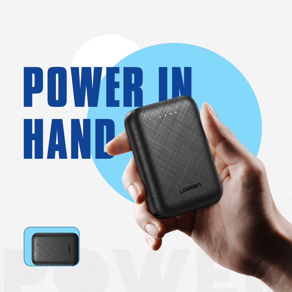 Batterie externe Ugreen 10000 mAh double Sorties et Entrée Type-C à 10€99 @ Amazon