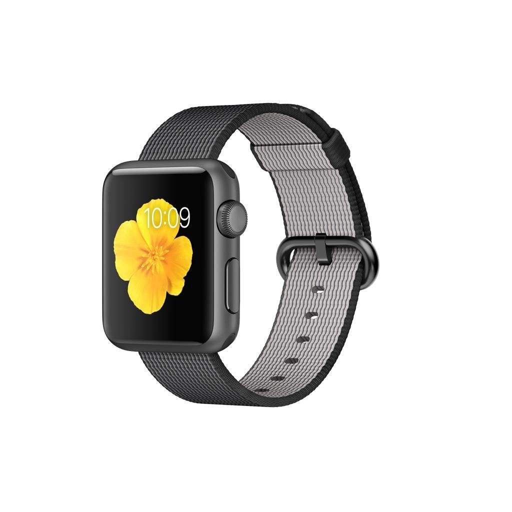 Apple Watch Sport Gris sidéral 38mm Bracelet Nylon tissé Noir 206,05 € Amazon