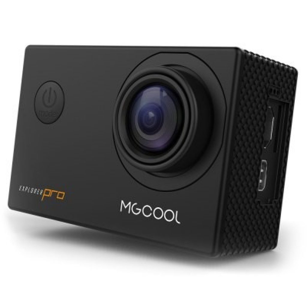 MGCOOL Explorer pro 4K à 26€69, caméra sport Wifi, écran couleur, capteur Sony IMX179 et Allwinner V3