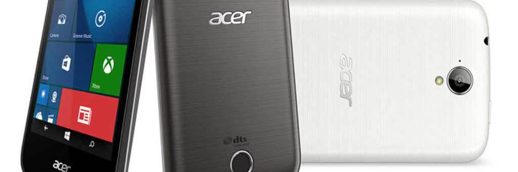 Le smartphone Acer Liquid M330 Windows 10 à 39€30 au lieu de 119€ (ODR)