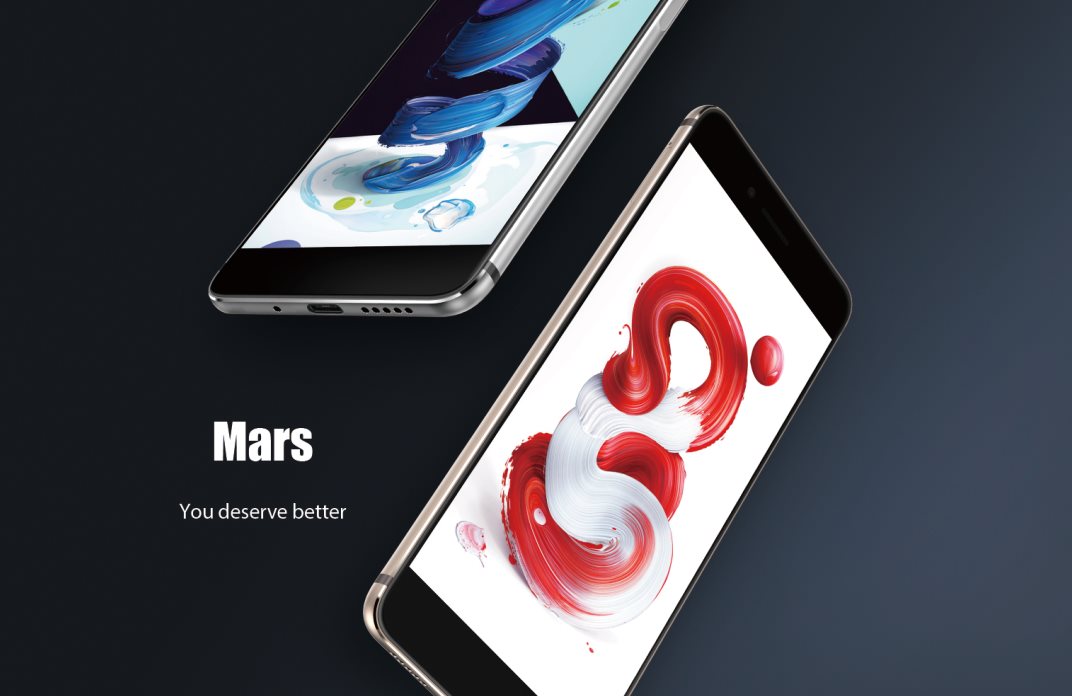 Smartphone Vernee Mars, Helio P10, capteur d'empreinte latéral 155€74