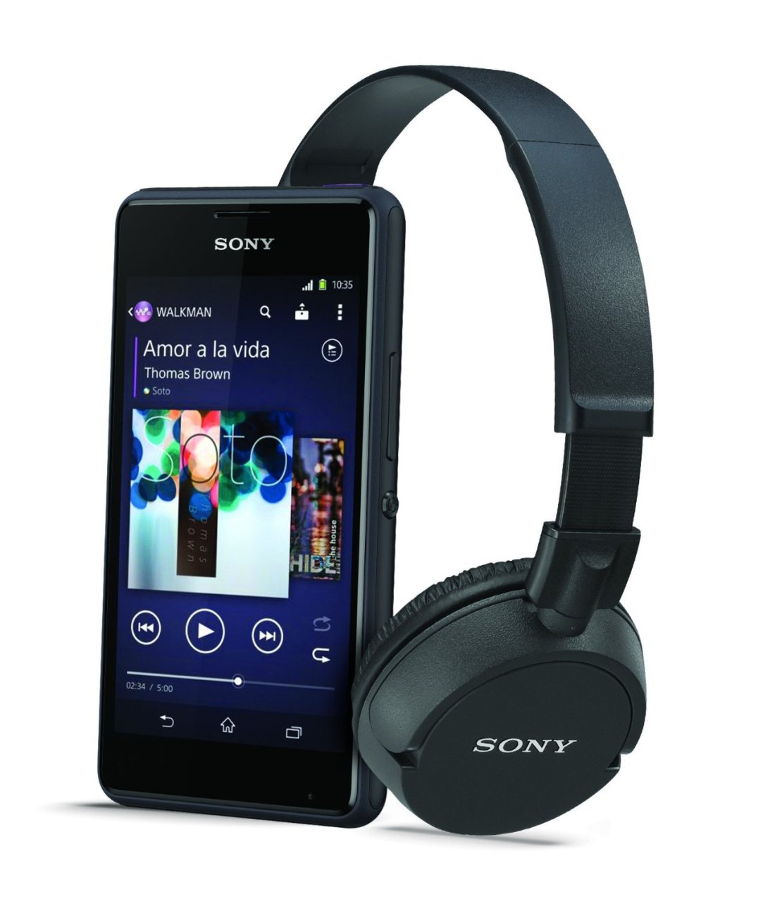 Smartphone Walkman Sony Xperia E1 + casque ZX100 59€ apres ODR