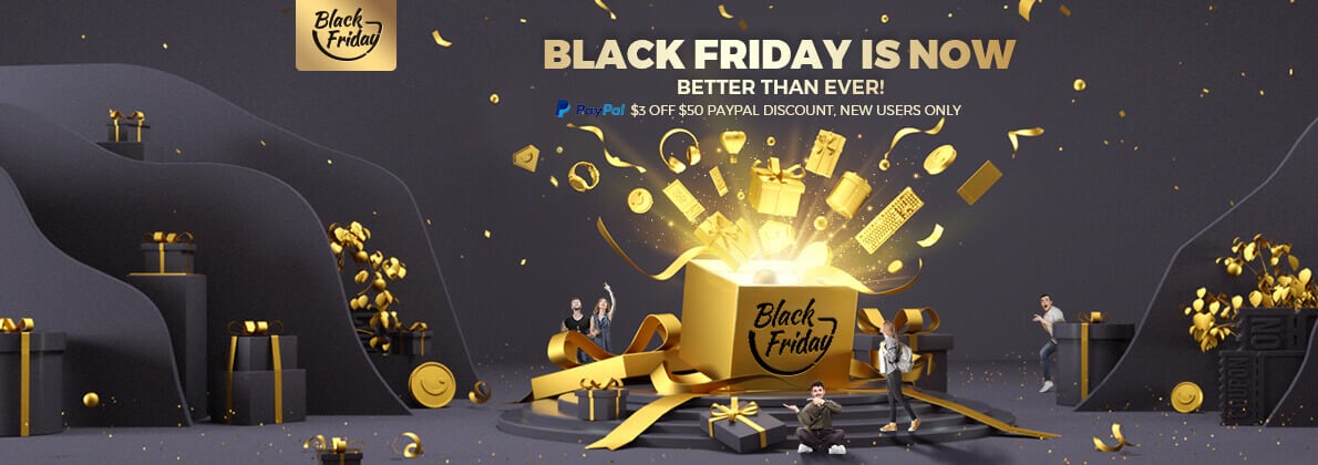 Black Friday, les bons plans High Tech et maison Gearbest