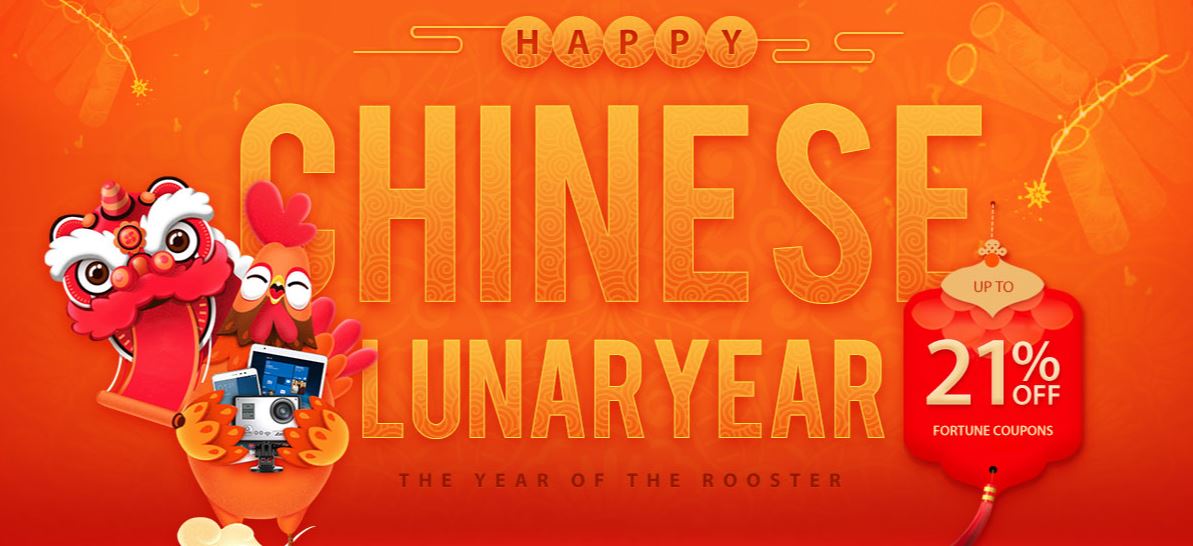 C'est la pause du nouvel an Chinois chez Gearbest 