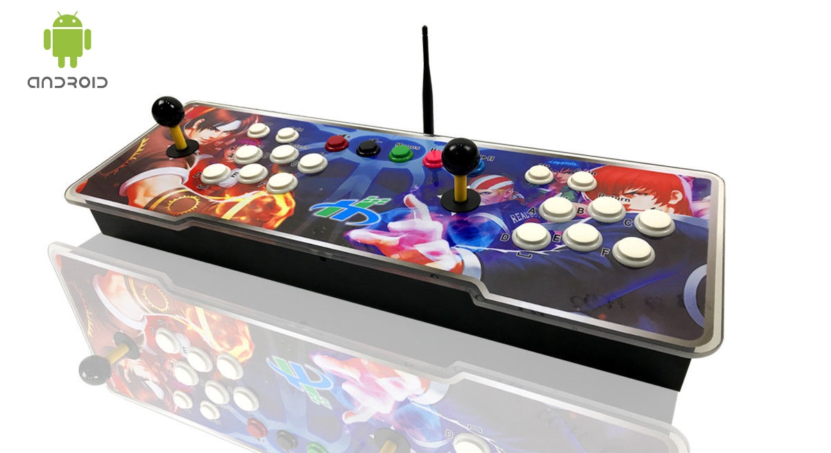 Borne Arcade 1760 jeux Box 4K Android type Pandora's Box à 150€90