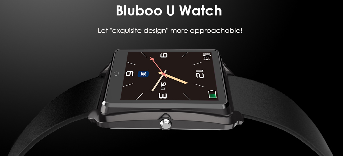La Bluboo U watch SmartWatch à moins de 23€