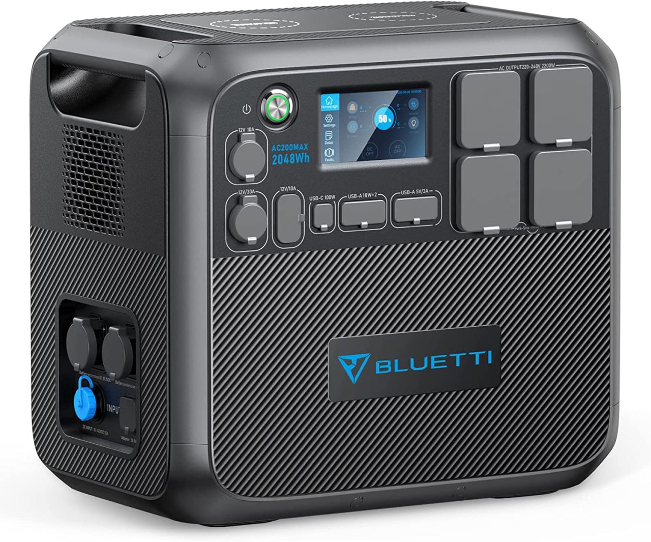 La station électrique BLUETTI AC200MAX, 2 048 Wh évolutive 8192 Wh à 1299€