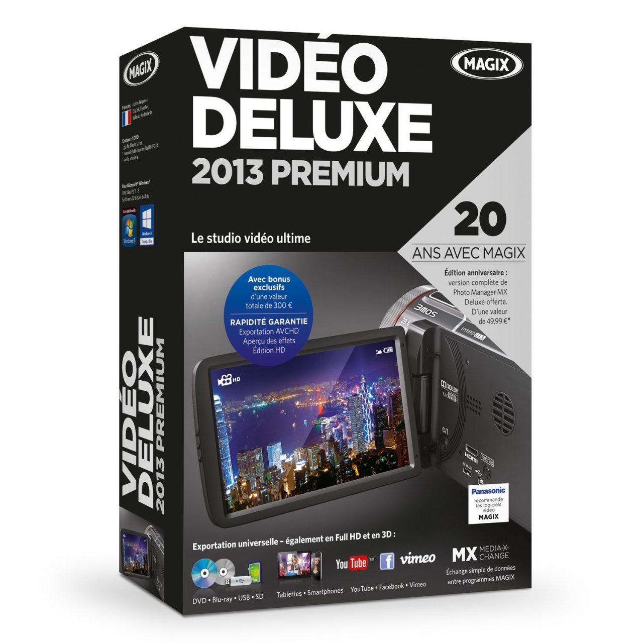 Magix Vidéo deluxe premium 2013 49€99 livré (-62%)
