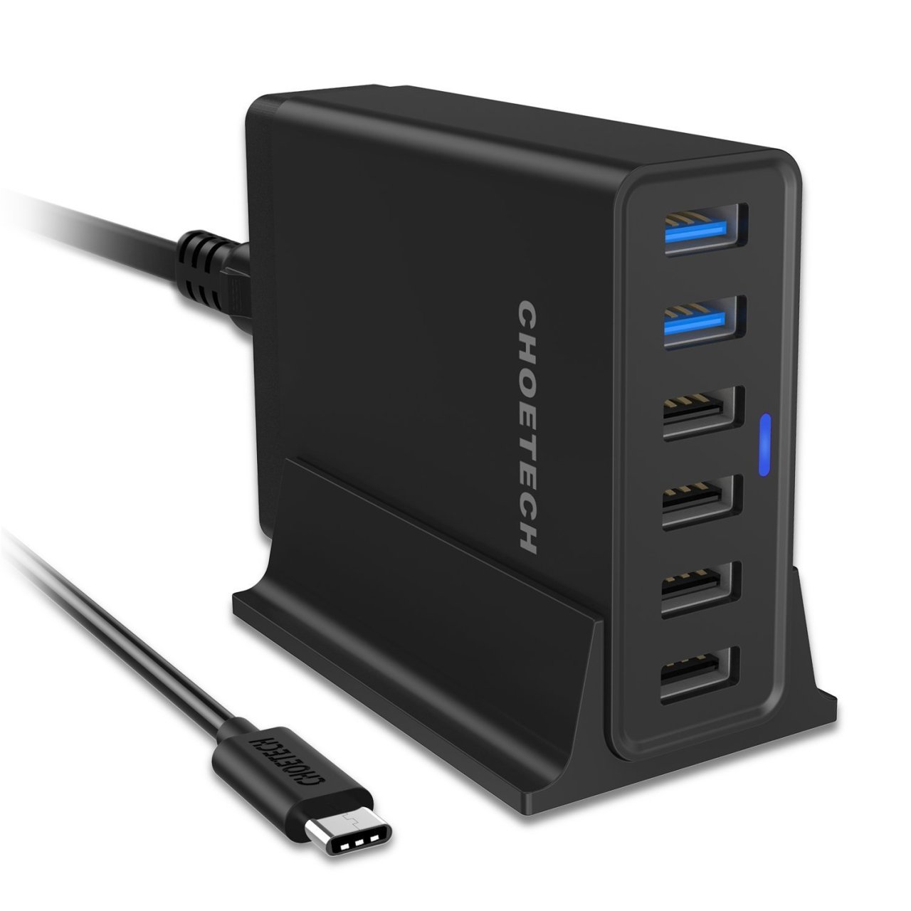 Chargeur USB 6 Ports Quick Charge et câble USB-C CHOETECH 50W 20€99 @ Amazon