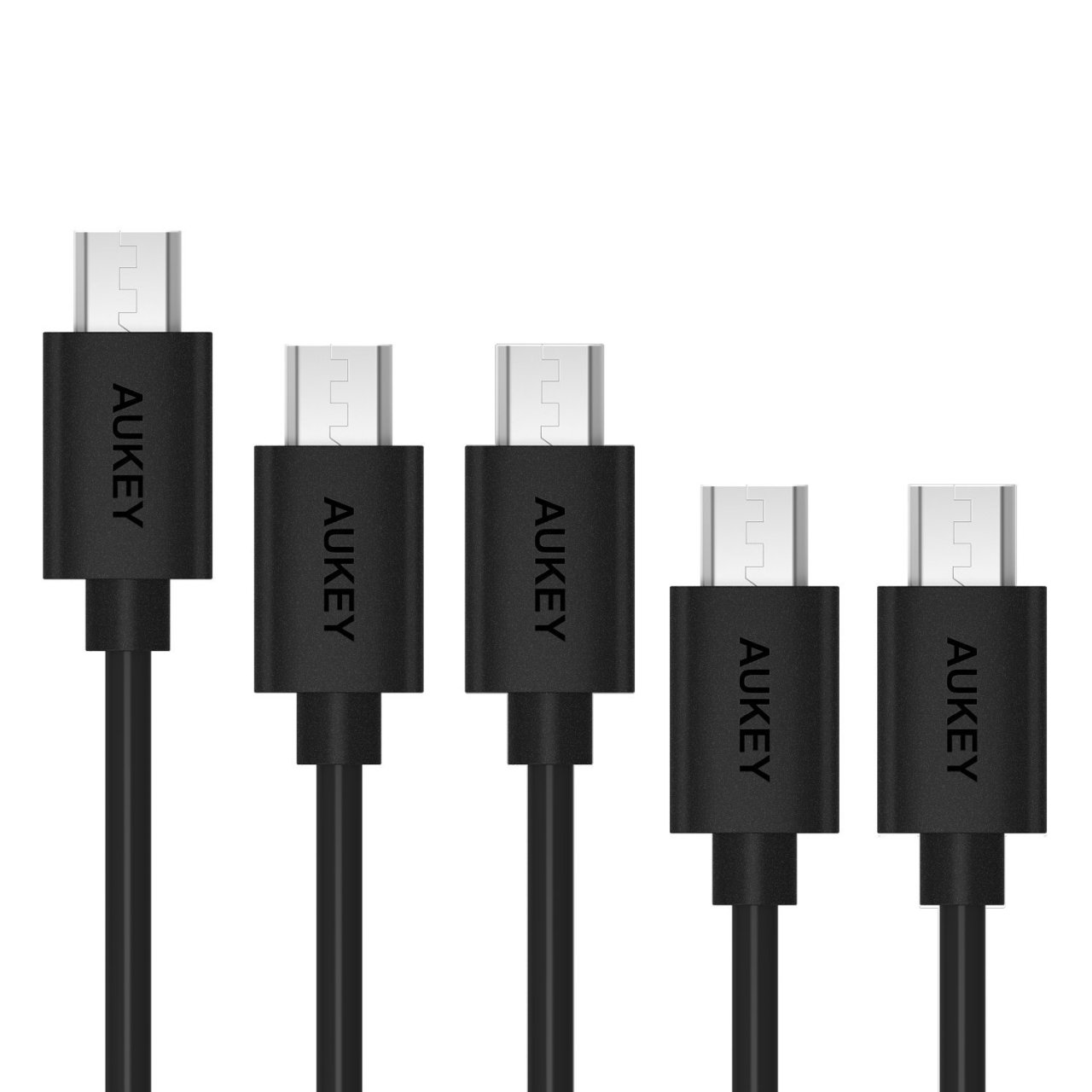 Pack 5 câbles micro-usb Aukey 2€99 @ Amazon
