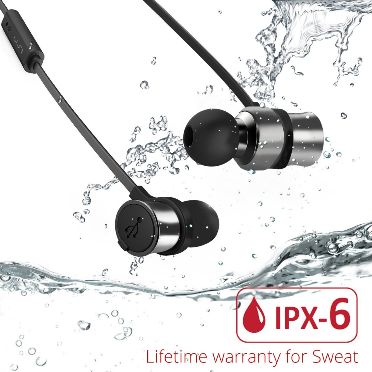 Ecouteurs bluetooth UMIDIGI pour le Sport IPX6 à 14€99 @ Amazon