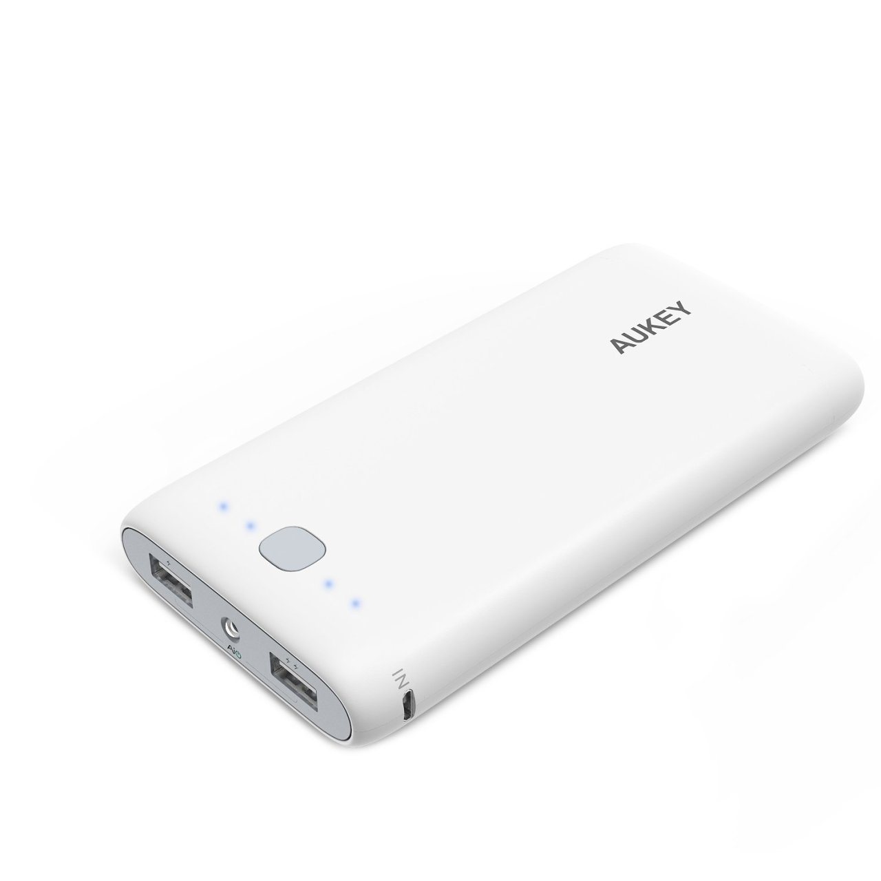 Batterie Externe Aukey 20000Mah double ports USB à 16€99 @ Amazon