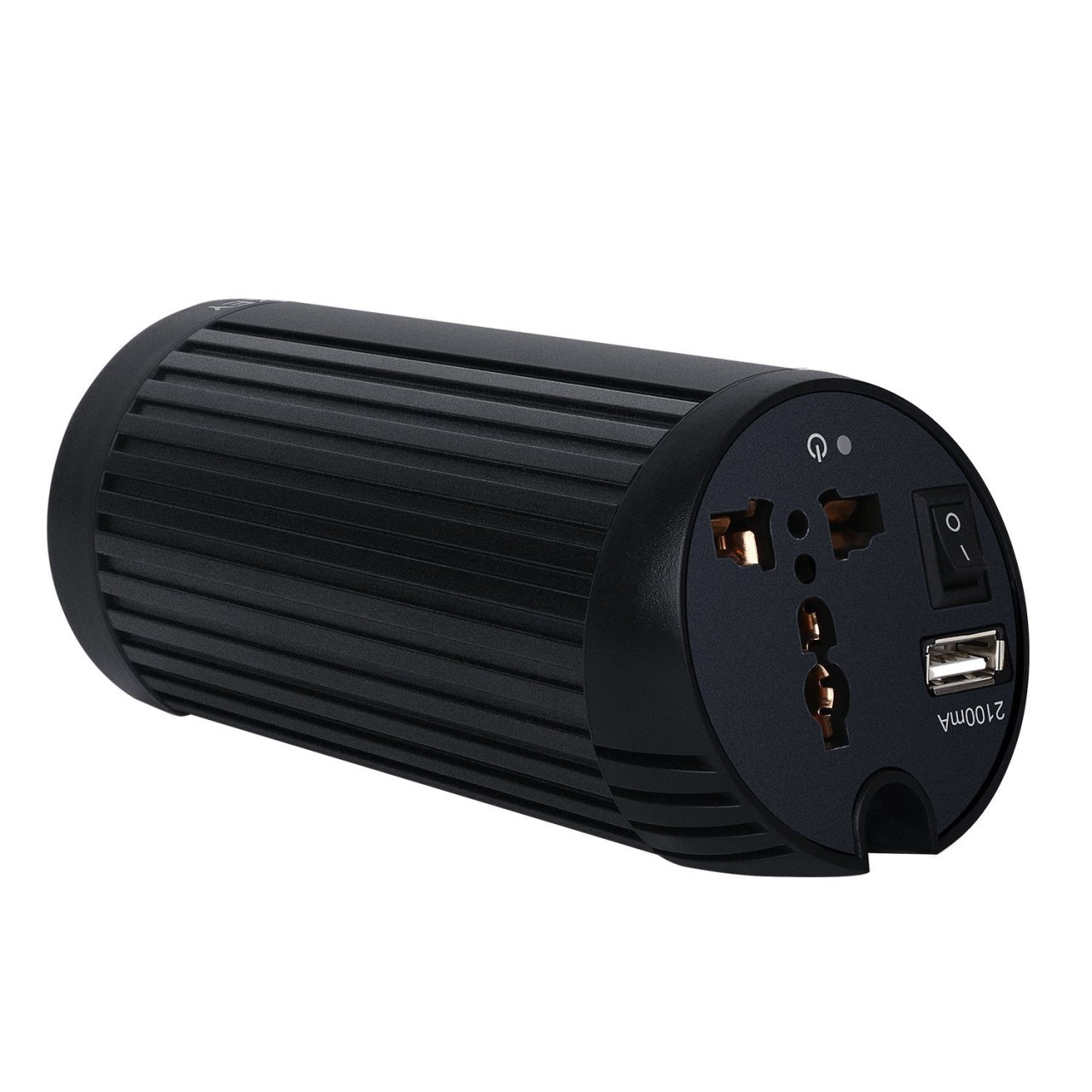 Convertisseur électrique allume cigare 12V vers 230V , port USB à 4€99 @ Amazon