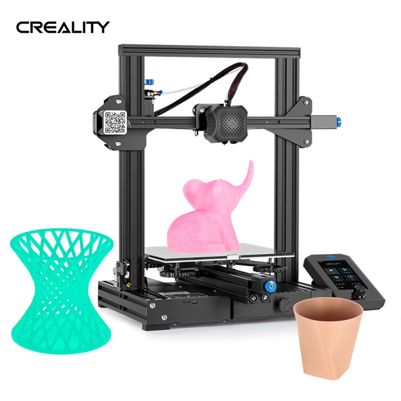 L'imprimante Creality 3D Ender-3 V2, meilleur écran, silencieuse à 183€ Stock Europe